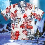 Firefighter Tropical Hawaiian Shirt