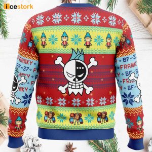 Franky One Piece Ugly Christmas Sweater