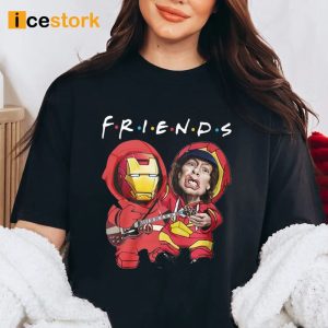 Friends Iron Man Shirt