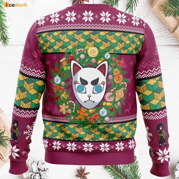 Giyuu Tomioka Demon Slayer Ugly Christmas Sweater