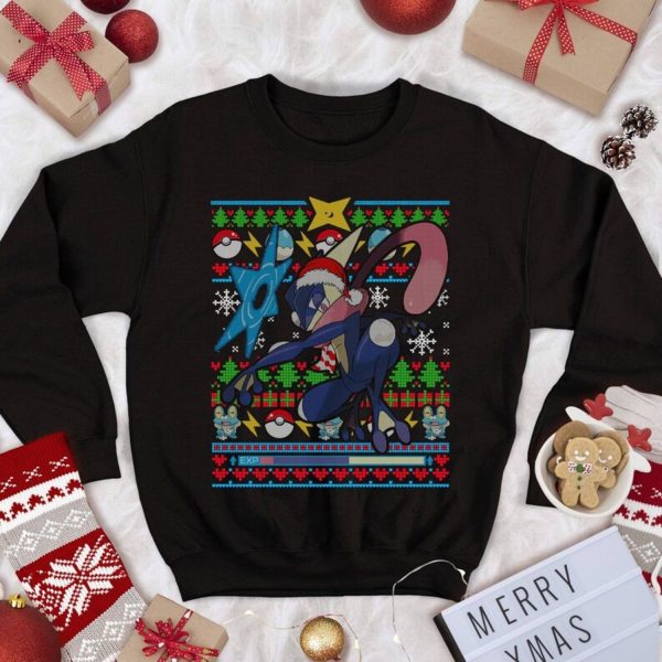 Greninja Ugly Christmas Sweater