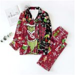 Grinch Dr Pepper Christmas Pajama