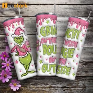 Grinchy On The Inside Bougie On The Outside Tumbler