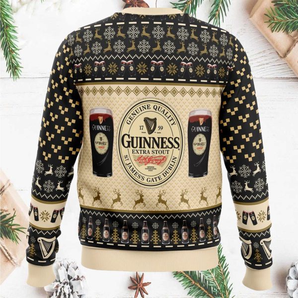 Guinness Extra Stout Ugly Christmas Sweater