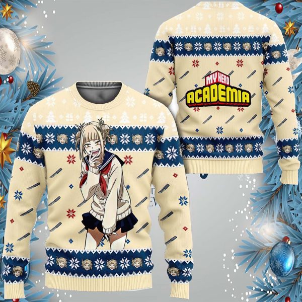 Himiko Toga Anime Ugly Christmas Sweater