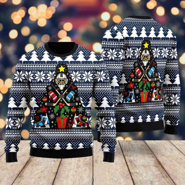 Hockey Ugly Christmas Sweater