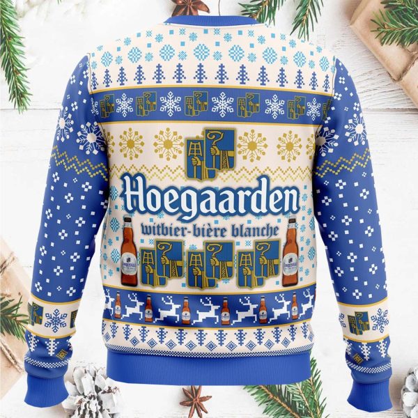 Hoegaarden Beer Ugly Christmas Sweater