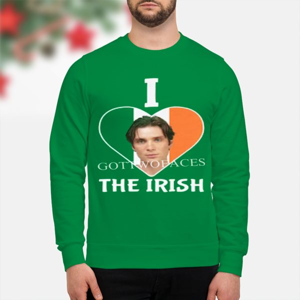 I Heart the Irish Gottwofaces Shirt