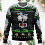 I Turned Myself Into A Christmas Sweater Rick And Morty Ugly Christmas Sweater