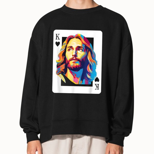 Jesus King Card Christian Shirt
