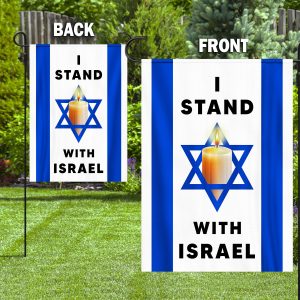 Jewish Flag I Stand With Israel Pray for Israel Flag