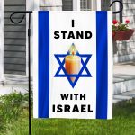 Jewish Flag I Stand With Israel Pray for Israel Flag