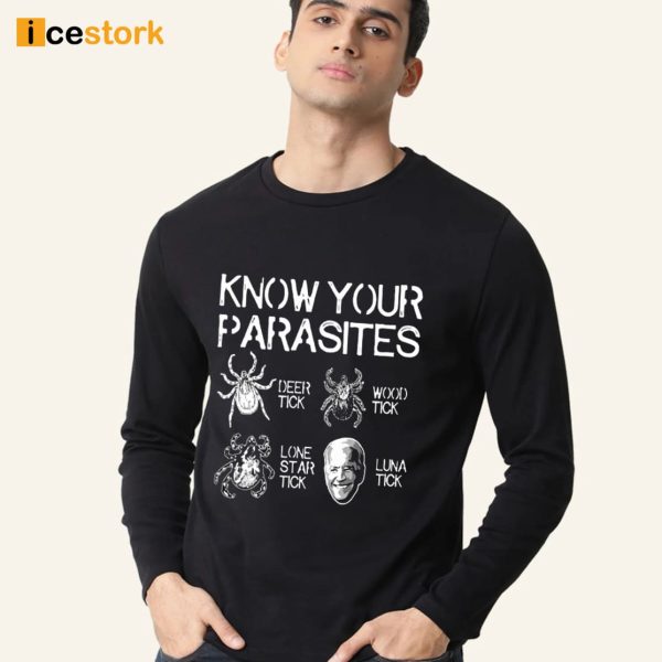 Joe Biden Know Your Parasites Shirt