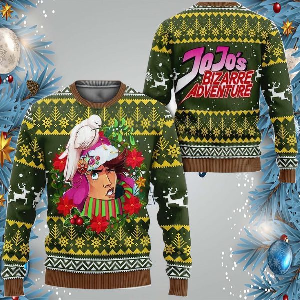 Joseph Joestar Ugly Christmas Sweater