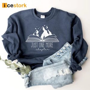 Just One More Chapter Mountains Sweatshirt