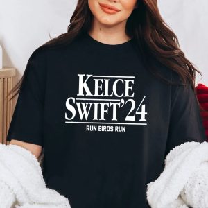 Kelce Swift '24 Run Birds Run Shirt