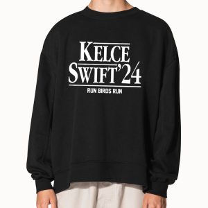 Kelce Swift '24 Run Birds Run Shirt