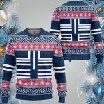 Kimetsu Akaza Custom Anime Ugly Christmas Sweater