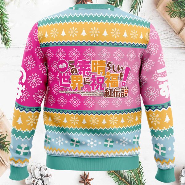 Konosuba Ugly Christmas Sweater