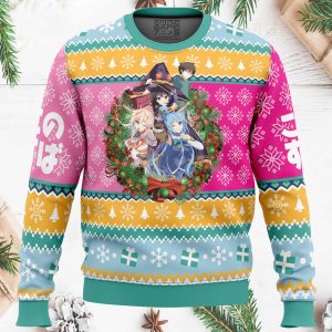 Konosuba Ugly Christmas Sweater