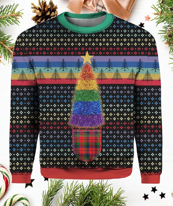 LGBT Christmas Tree Sweater