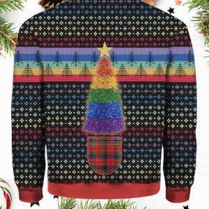 LGBT Christmas Tree sweater1