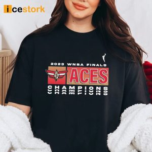 Las Vegas Aces 2023 WNBA Finals Champions Triple Shirt