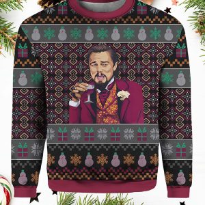 Leo DiCaprio Christmas Sweater