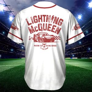 Lighting Mcqueen baseball jersey1