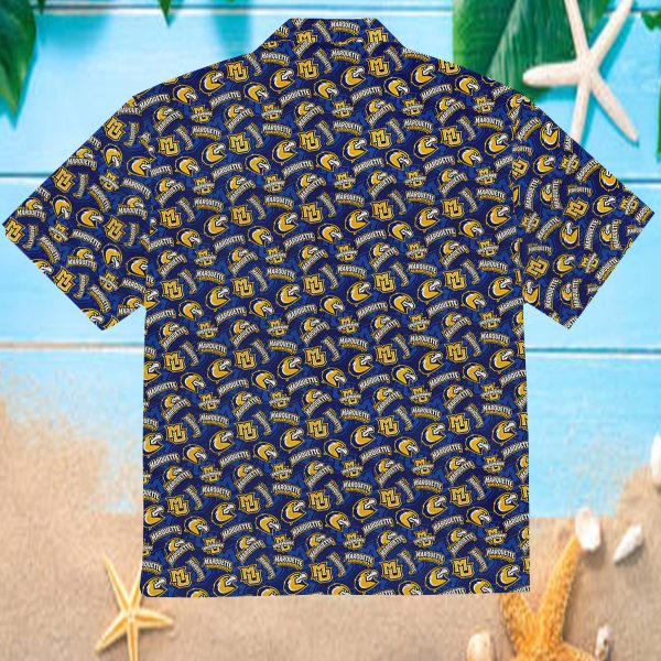 Marquette University 3D Hawaiian Shirt