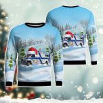 Maryland Walkersville Volunteer Rescue Christmas Ugly Sweater