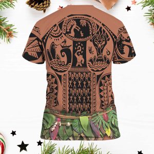 Maui Moana Halloween Costume Shirt1