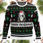 Merry Pandamas Pop Culture Ugly Christmas Sweater