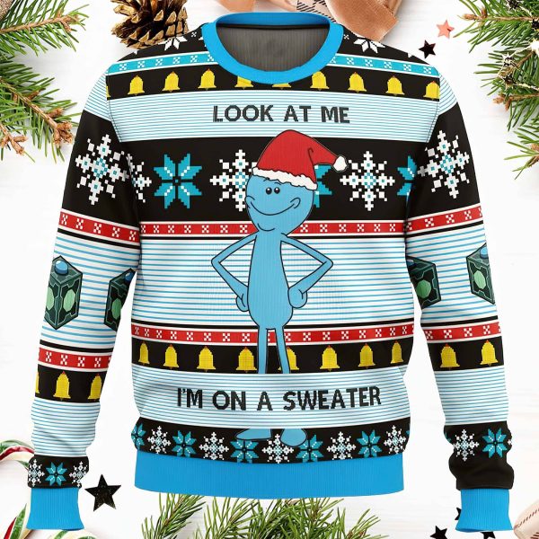Mr Meeseeks Ugly Christmas Sweater