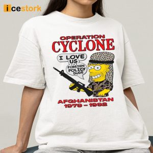 Operation Cyclone Afghanistan 1979 1992 Shirt