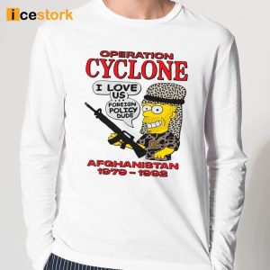 Operation Cyclone Afghanistan 1979 1992 Shirt