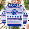 Pabst Fair Isle Beer Holiday Ugly Christmas Sweater