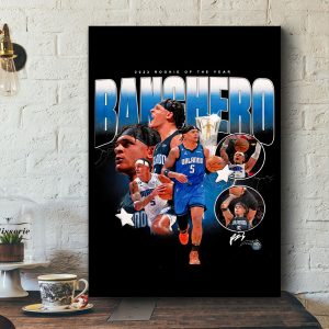 Paolo Banchero Win 2023 Rookie Of The Year Poster
