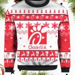 Personalized Name Chick Fil A Ugly Christmas Sweater