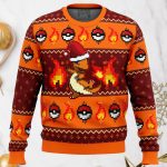 Pokemon Charmander Ugly Christmas Sweater