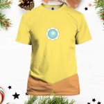 Princess Daisy Mario Costume Halloween Cosplay Shirt