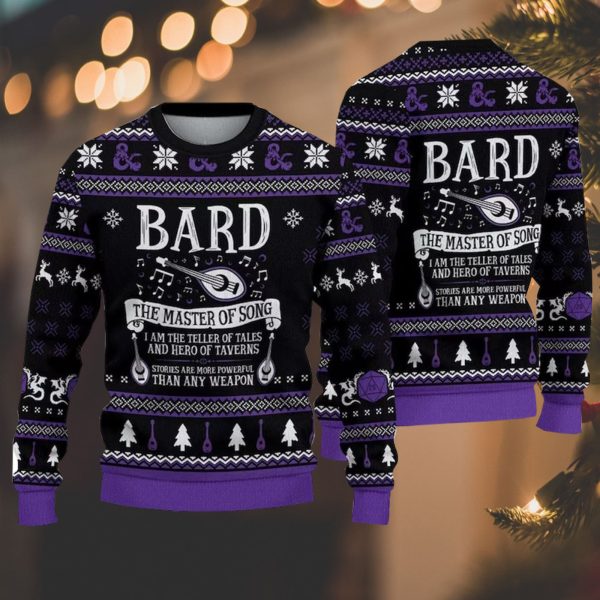 Purple Lord Of The Ring Christmas Ugly Sweater
