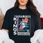 Sacramento Kings Trading Card Domantas Sabonis Shirt