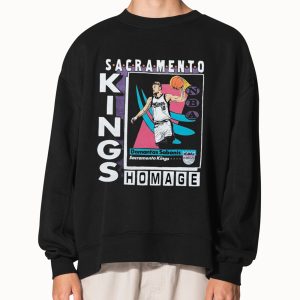 Sacramento Kings Trading Card Domantas Sabonis Shirt