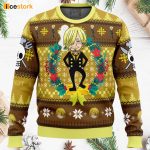 Sanji One Piece Ugly Christmas Sweater