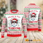 Santa Music Is For Everyone Ugly Christmas Sweater