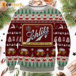 Schlitz Beer Funny Ugly Christmas Sweater