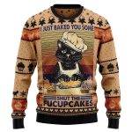 Shut The Fucupcakes Christmas Ugly Sweater