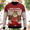 Sloth Take It Slow Ugly Christmas Sweater