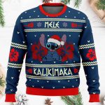 Stitch Mele Kalikimaka Ugly Christmas Sweater